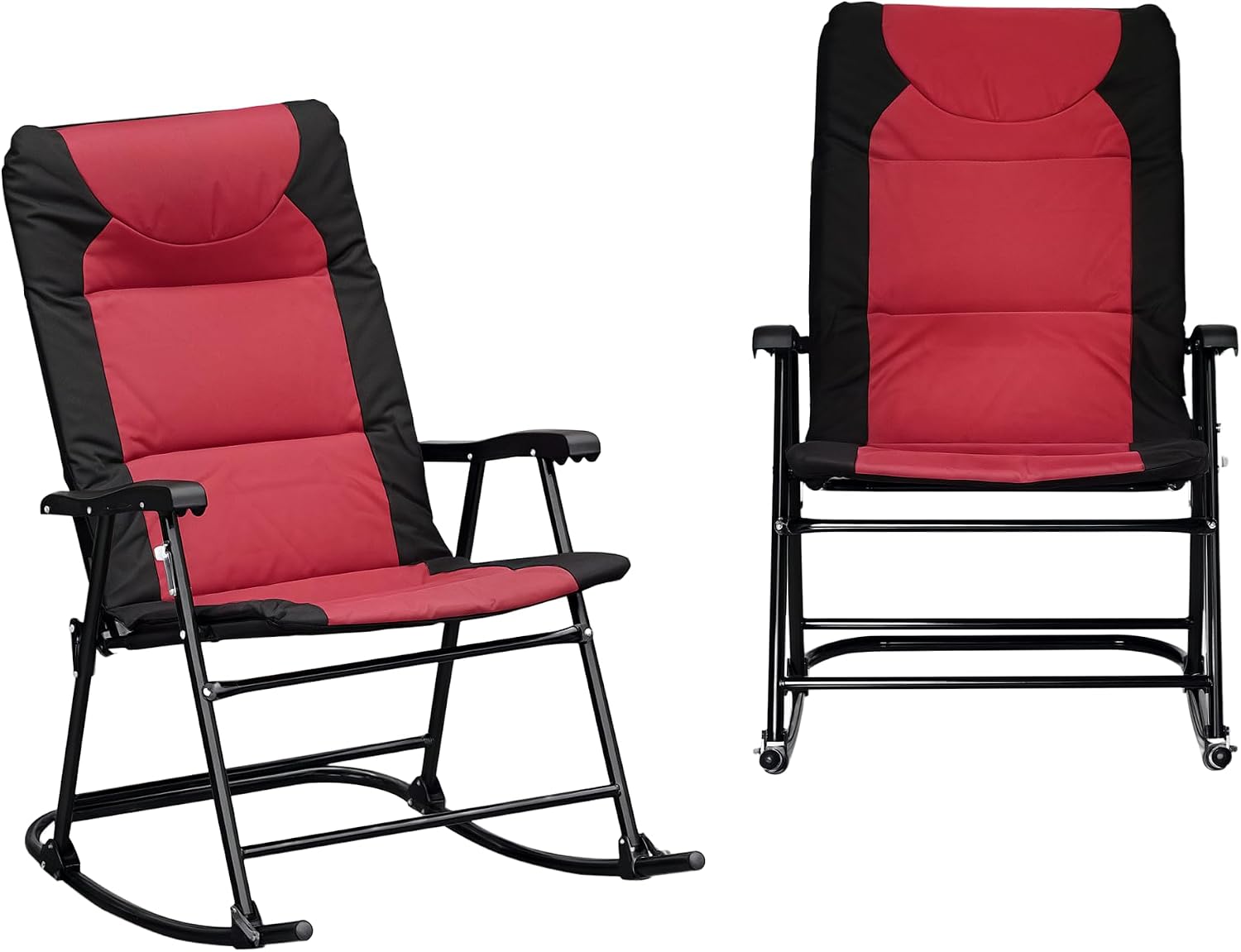 Folding Rocking Chairs 2 Pack