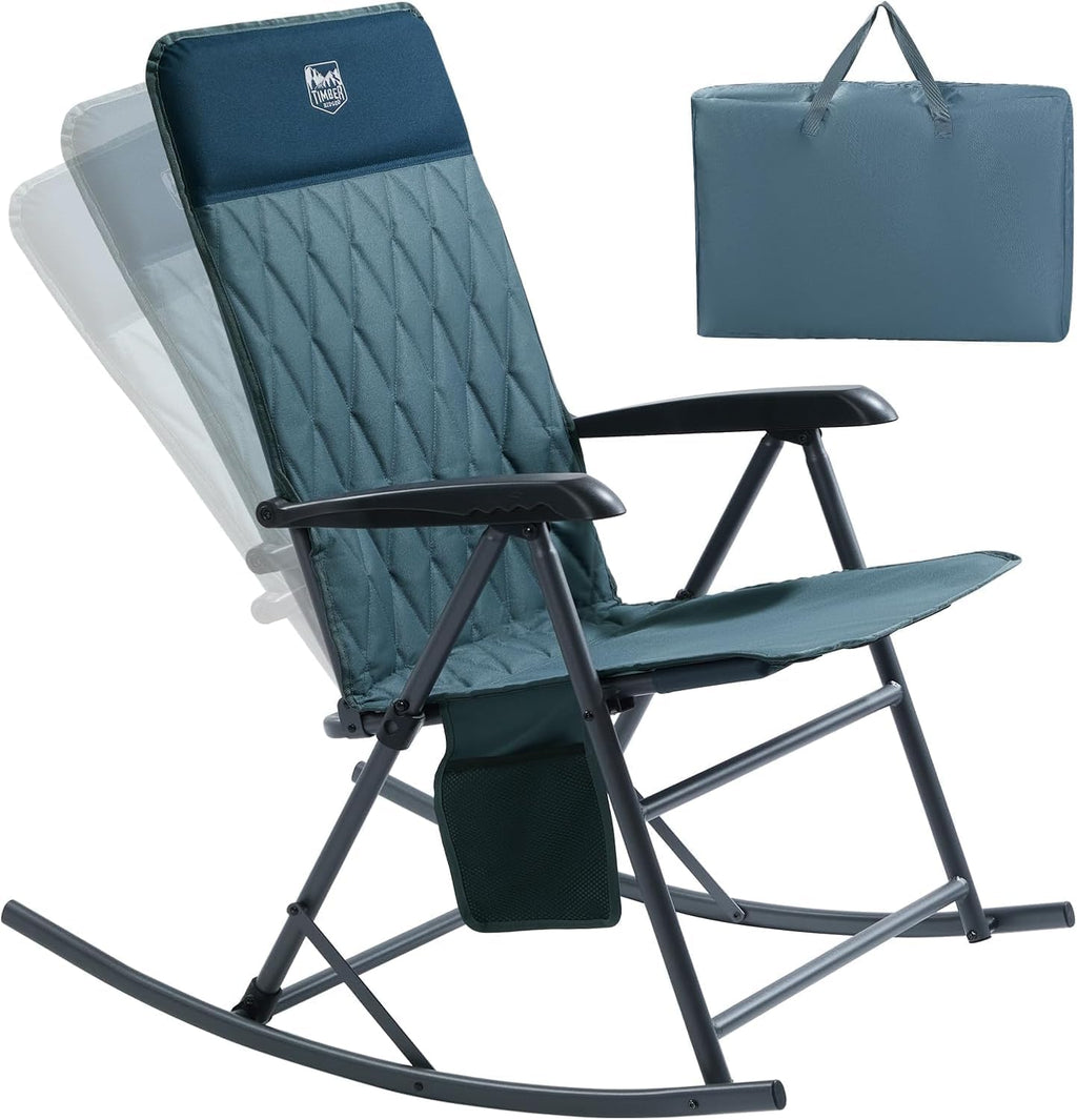 imber Ridge Adjustable Rocking Camping Chair