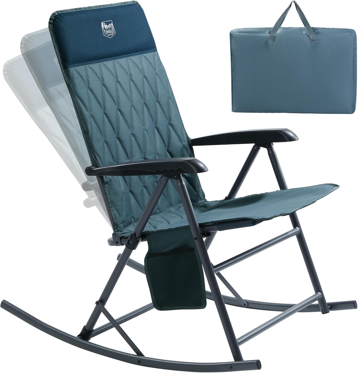 imber Ridge Adjustable Rocking Camping Chair