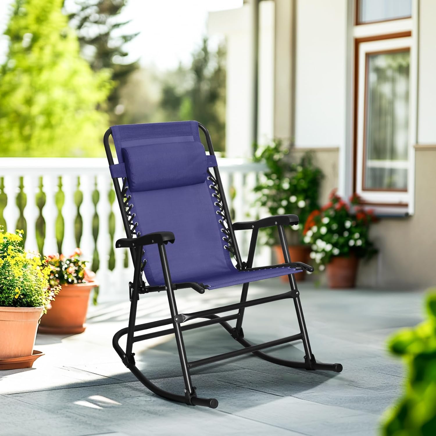 Basics Portable Folding Rocking Chair