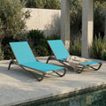 2 Adjustable Aluminum Pool Lounges