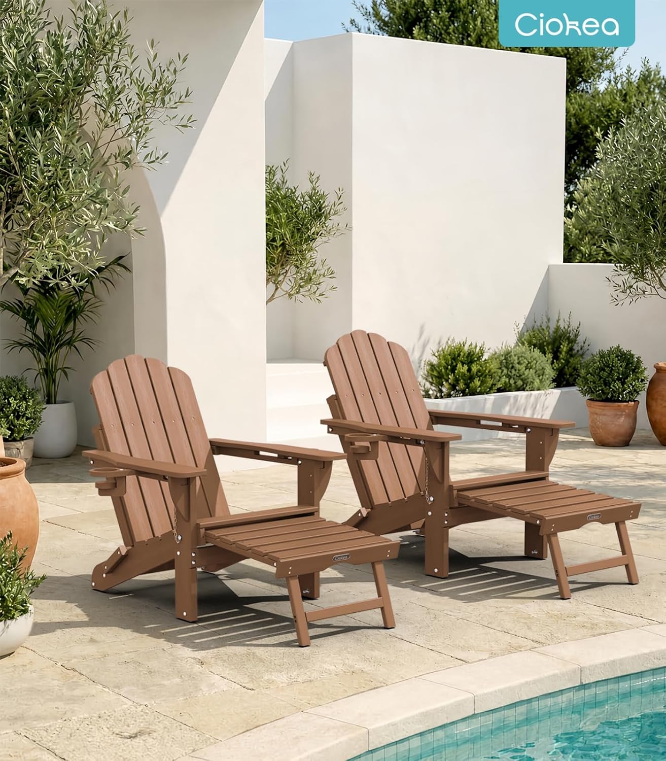 Folding Adirondack Rocking Chair