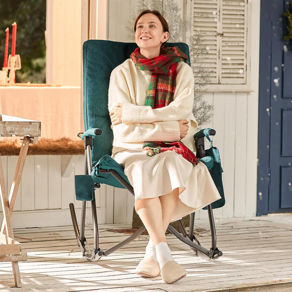 Oversized Folding Rocking Chair