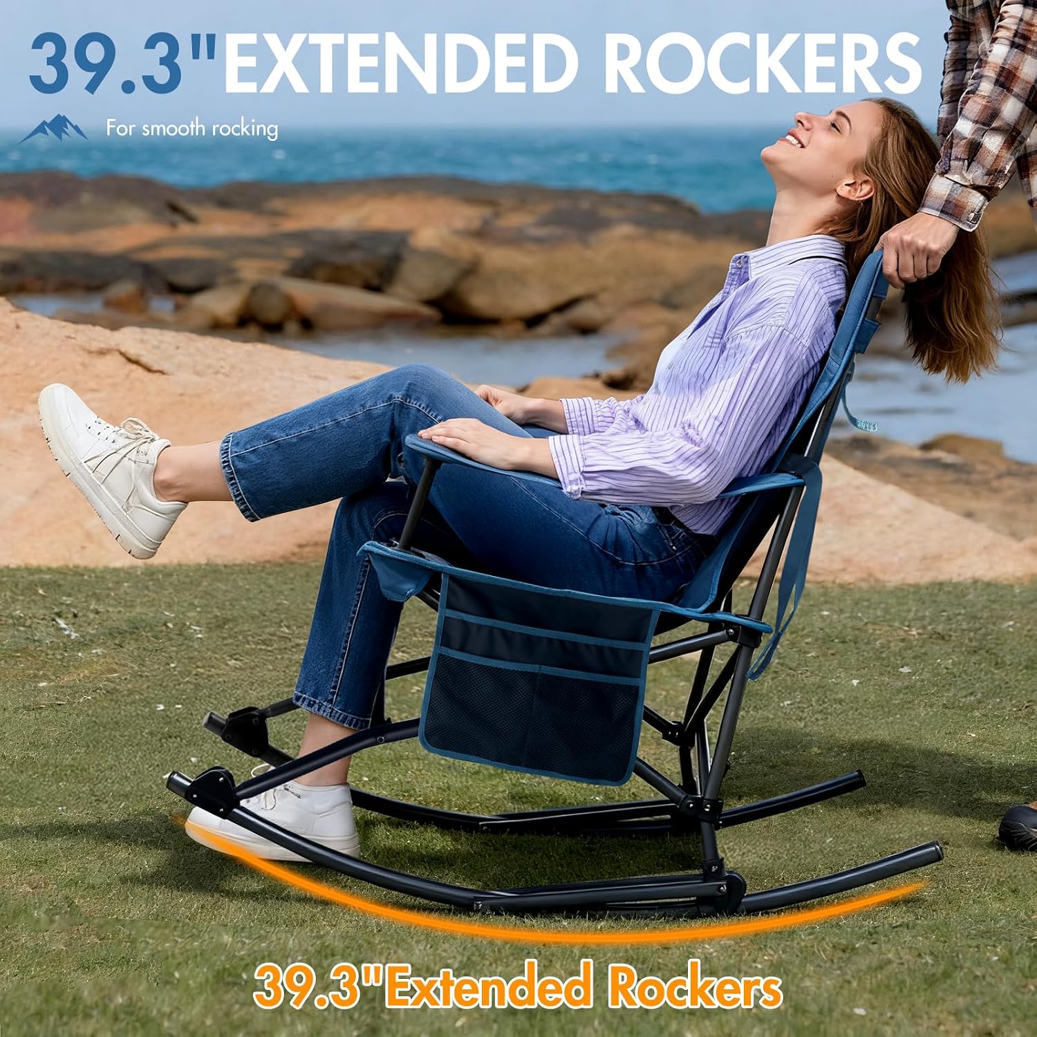 Portal Outdoor Folding Rocking Chair