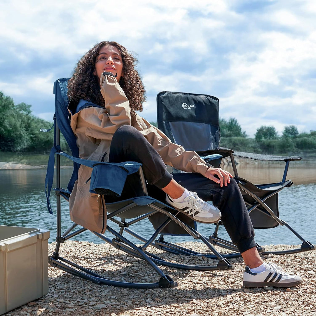 Portal Outdoor Folding Rocking Chair