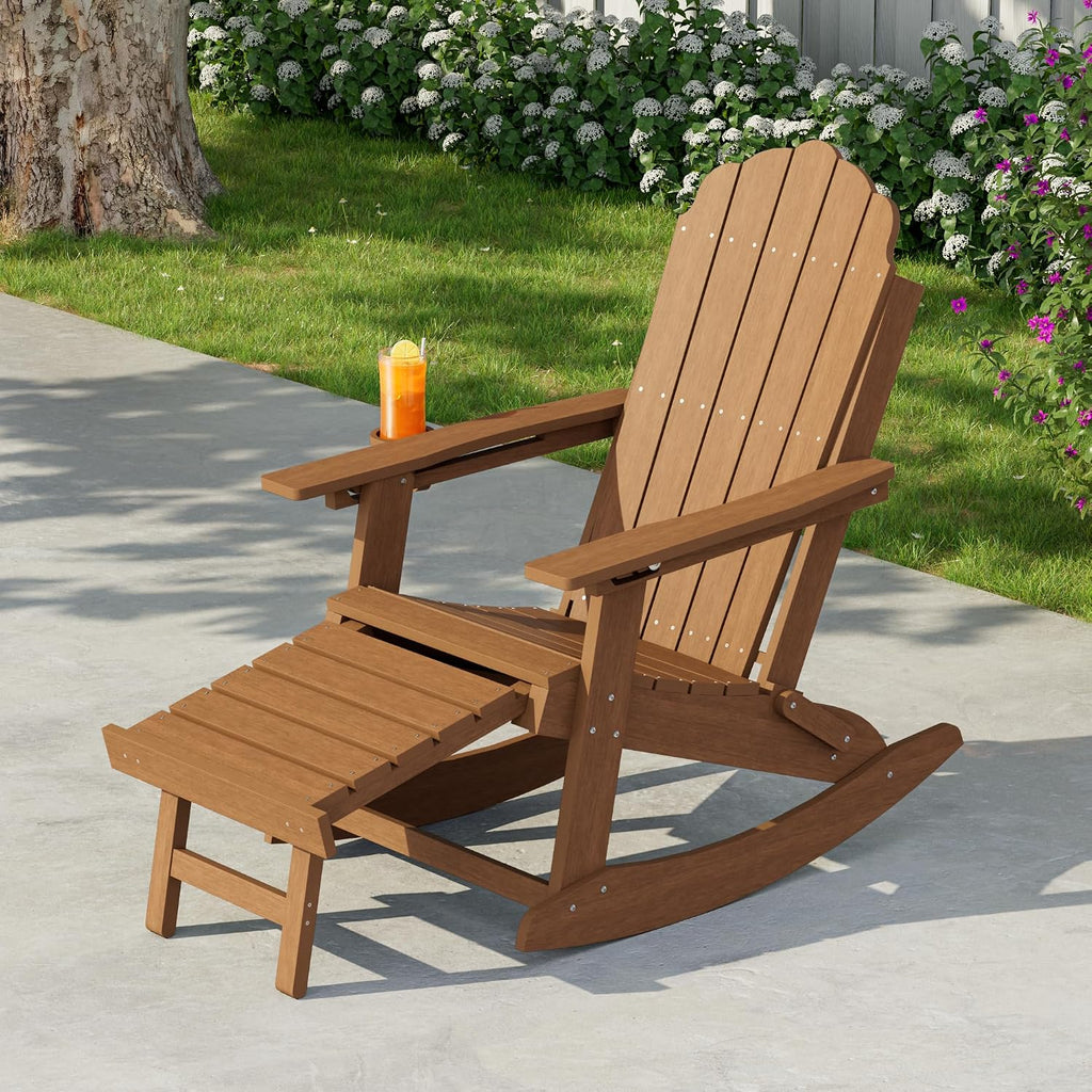 Folding Adirondack Rocking Chair